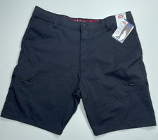 NWT Wrangler Outdoor All Terrain Cargo Shorts Men s Sz 40 Black 10" Inseam