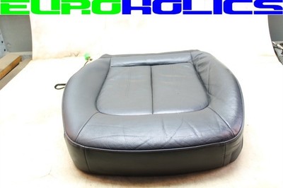 OEM Audi A6 C7 12-18 Left Front Driver Bottom Lower Seat Cushion Black Leather