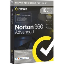 Norton 360 Advanced | 10 appareils | 1 an | PAS D'ABONNEMENT | PC/Mac/Mobile ...