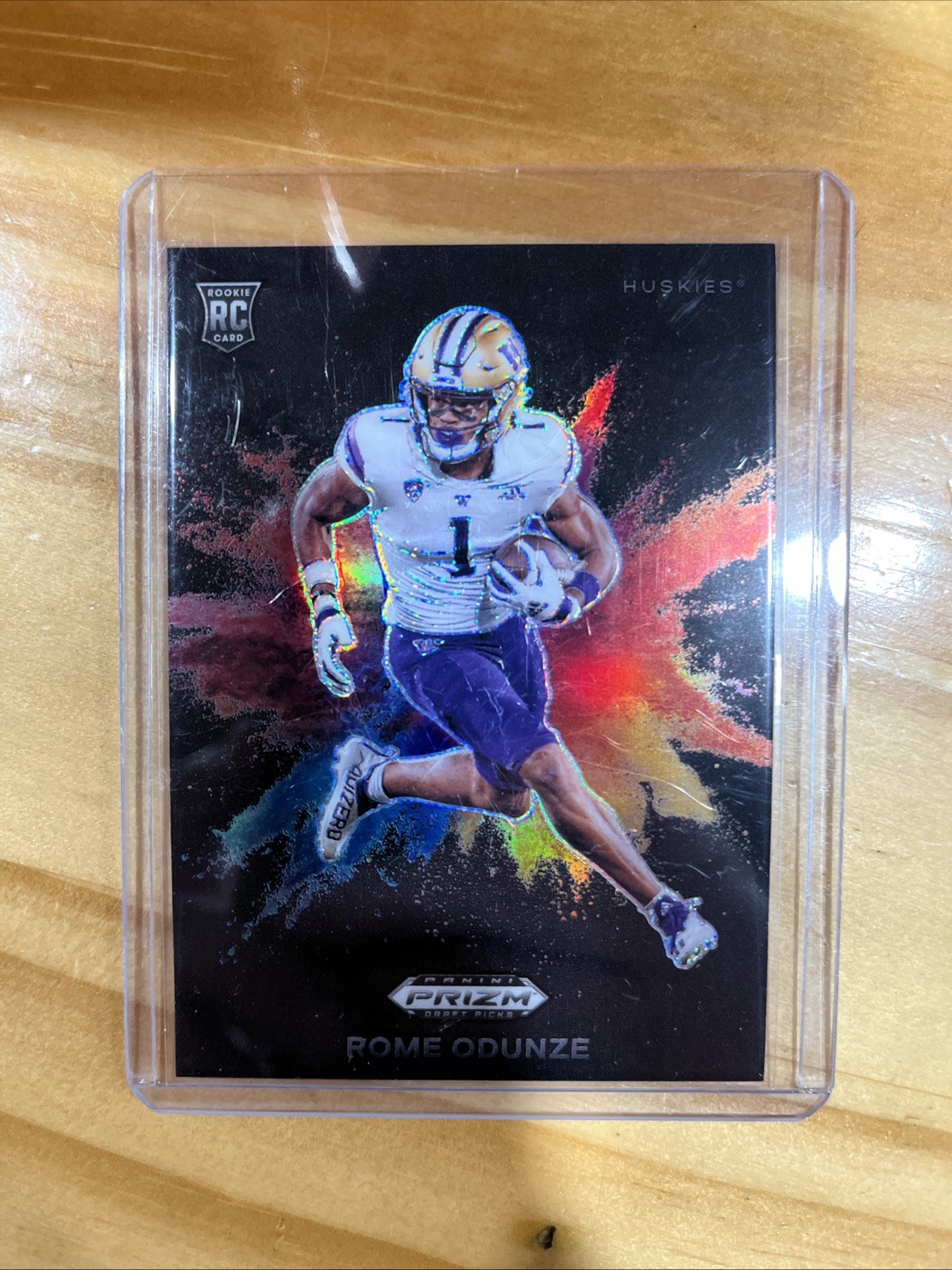 2024 Panini Prizm Draft Picks - Black Color Blast Rome Odunze #CB-12 (RC)