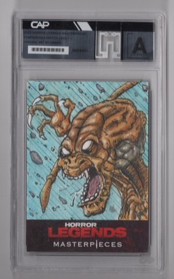 Pumpkinhead 2025 Horror Legends Masterpieces Sketch Card by Omeng 1/1