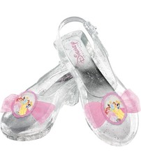 Disney Princess Shoes, Official Disney Costume Accessories - Fits Up To Size 6