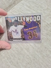 1996 Score Board Basketball Rookies - Jerseys Shaquille O'Neal #LA34