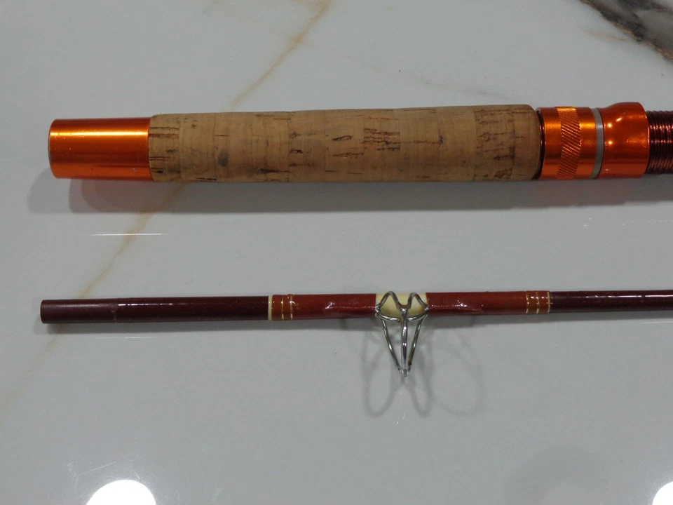 RARO AÑOS 60 HEDDON MARK II #7376 VARI POWER ACTION 6' 9" VARILLA GIRATORIA ¡DEBES VERLO!! Foto 3 de 4