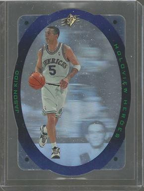 1996 SPx #H2 Jason Kidd Holoview Heroes