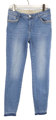 MOS MOSH MMSummer Grendel Jeans Damen W29 Blau Slim Stretch Zip