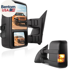 Tow Mirrors Compatible with 1999-2007 Ford F250 F350 F450 F550 Super Duty 2000