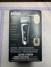 Open Box - Braun Series 8 8567cc Electric Razor, 4+1 Shaving NEW NEW