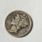 1938S MERCURY DIME   F