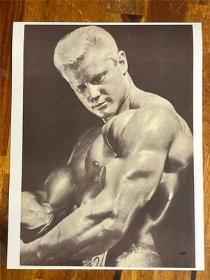 DAVE DRAPER bodybuilding muscle photo (rp) 10 18 25