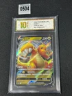Pokemon TCG Chinese Dragonite V RR - Crown Zenith, CS4.5C 038/063 Grade 10