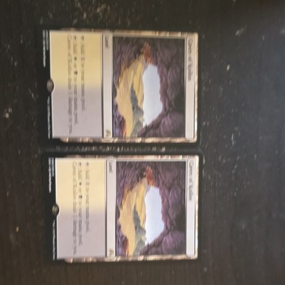 Magic: The Gathering Cave of Echoes 2x Land Cards English