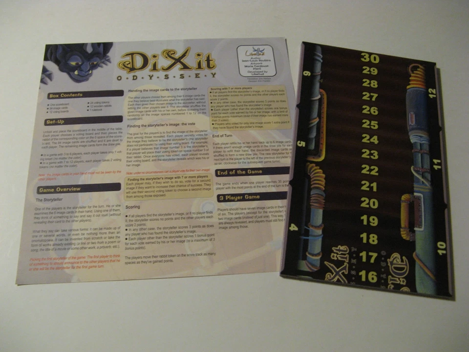 Dixit Odyssey art card game +2 sets: original&Quest sleeved Asmodee lot - Image 4 of 4