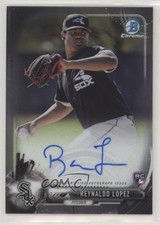 2017 Bowman Chrome Chrome Rookie Auto Reynaldo Lopez #BCAR-RL Auto 3y0