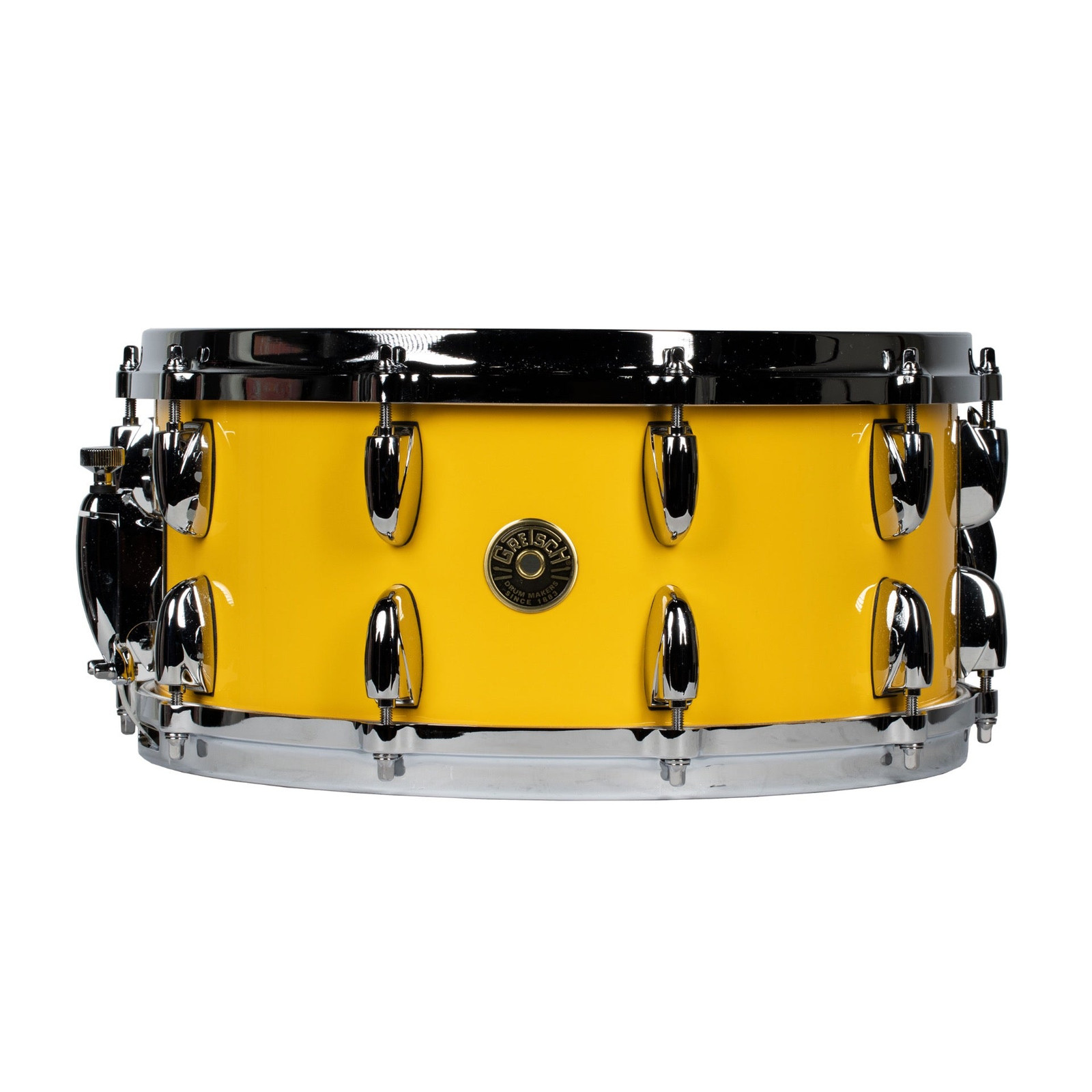 Малый барабан Gretsch USA Custom 65x14 с 20 выступами - желтый глянец Tony Williams 175990₽