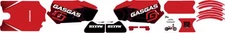 Dcor Graphic Kit for 16in. Stacyc E-Drive Brushless - Gas Gas Bicycle 10-80-209B