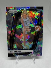 Jacy Sheldon 2024-25 Panini Prizm Cracked Ice Prizm #141 RC Dallas Wings