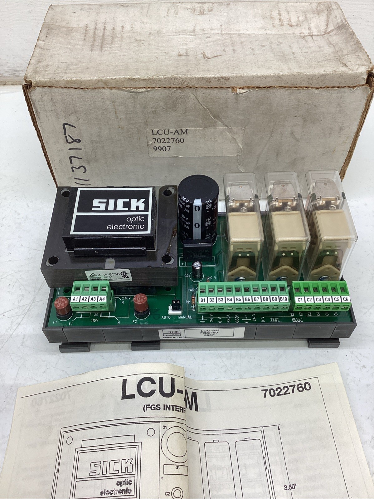 SICK Optic Electronic LCU-AM NIB