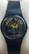 Vintage Body Glove World Class International Quartz Watch TIME ENUF-4-U New Batt