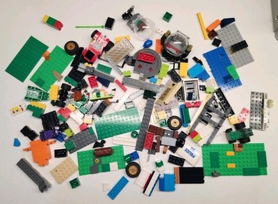 3.5 LBS Mixed LEGO Lot Bricks Plates Wheels Parts Random Bundle Genuine