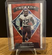 2021 Panini Rookies & Stars - Crusade Derrick Henry #CR-6 Red Wave Prizm