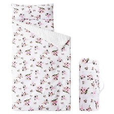 Toddler Nap Mat with Removable Pillow, Nap Mats for Preschool, Easy Clean Tod...