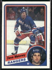 1984-85 O-Pee-Chee Dave Maloney #146 New York Rangers
