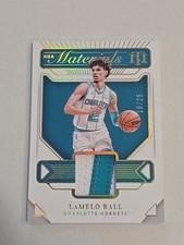 2021-22 panini national treasures Basketball LaMelo BALL /25 NBA MATERIALS PS2