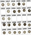 Mercury Dimes Lot 7