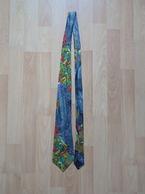 Hecho a Mano Herren Krawatte bunt Handmade 100% Seide