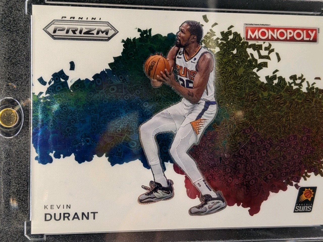 2023-24 Prizm Monopoly Money Blast Kevin Durant Case Hit Phoenix Suns SP SSP