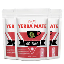 Yerba Mate Tea Bags All-Natural Herbal Tea Rich in Antioxidant Immune Boost