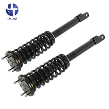2x Front Shock Struts Assembly Electric For Jaguar XJ X351 XJR RWD 2010-2019
