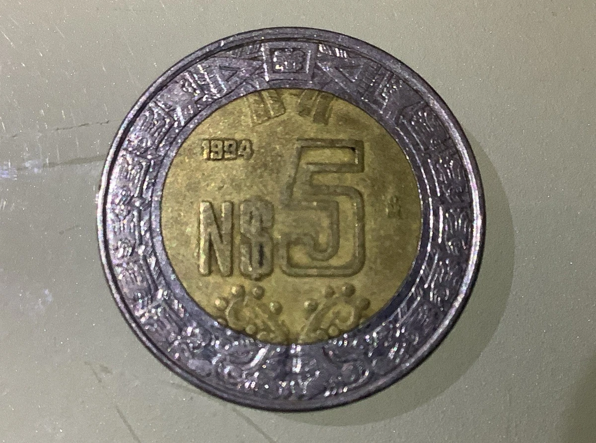 双金属1994 墨西哥硬币| eBay