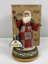 Caja de música Jim Shore Echo The Season’s Joy Santa Claus Deck the Halls #4032484