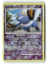 Pokemon Card Croagunk Holo LP POP Series 8 13/17
