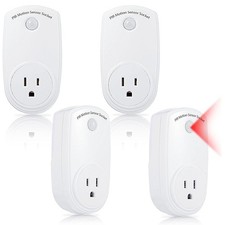 Motion 4 Pieces Sensor Sockets Indoor Plug in...