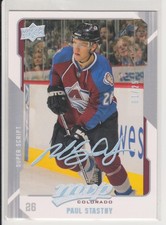 PAUL STASTNY 2008-09 UPPER DECK MVP SUPER SCRIPT 01/25 *TS