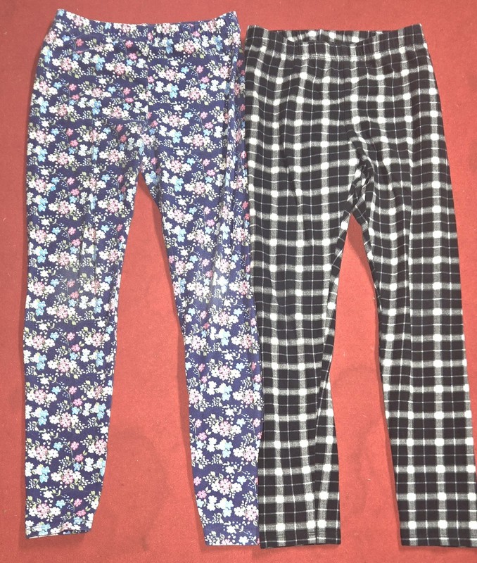 🌟 Girls Leggings Lot of (2) Size Med 10/12