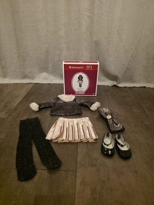 American Girl Claudie Wells HFR Collection | Metallic Glam Set 2023 | Complete 