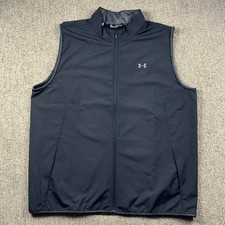 Under Armour Mens 3XL Softshell Full Zip Vest...
