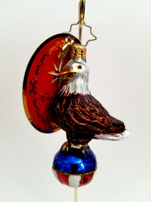 Christopher Radko - Stars & Stripes Bald Eagle Gem #1020661 Eagle Patriotic Ball