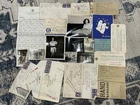 WW2 WWII US Navy Military Large GROUPING - USO BROADWAY ACTRESS Lilias MacLellan