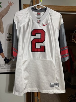 ★NIKE NCAA オハイオ州立大 プロコンバットジャージ 2009 Nike Pro Combat Authentic NCAA Ohio State Buckeyes #2 Jersey