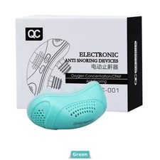 Unbranded CAPA Micro Electric Anti Noise Snoring Device Green Size 2.2"x1"
