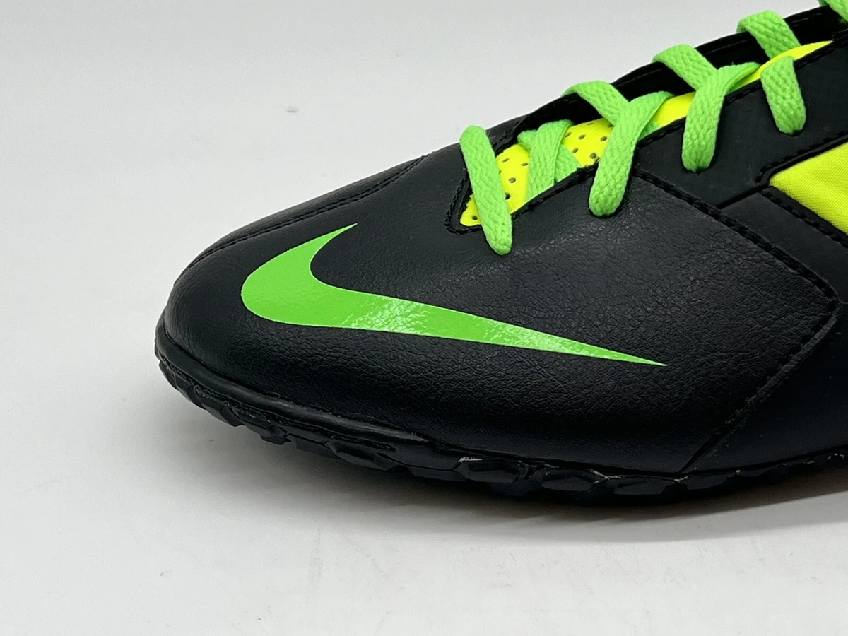 Nike JR Bomba II TF Firm Soccer Cleats 580443 037 Size 5Y Black Volt Youth
