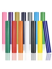 12"x 5FT-20FT HTV Heat Transfer Vinyl Roll Iron on Heat Press T-shirt for Cricut