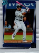 2021 Taylor Trammell #19 Donruss Seattle Mariners Clearly Donruss MBBC#27