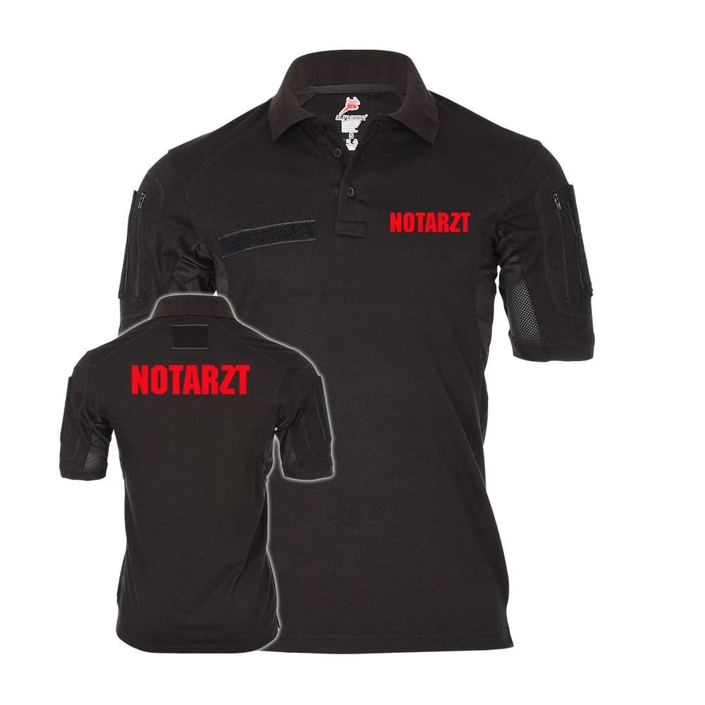 Tactical Polo Emergency Doctor SAR Emergency Medical Paramedic Rescue Helicopter #37493