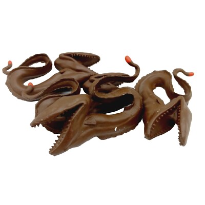 Set Of 4 Wild Animal figurine from Safari Ltd Macabre Gulper Eel sea creature